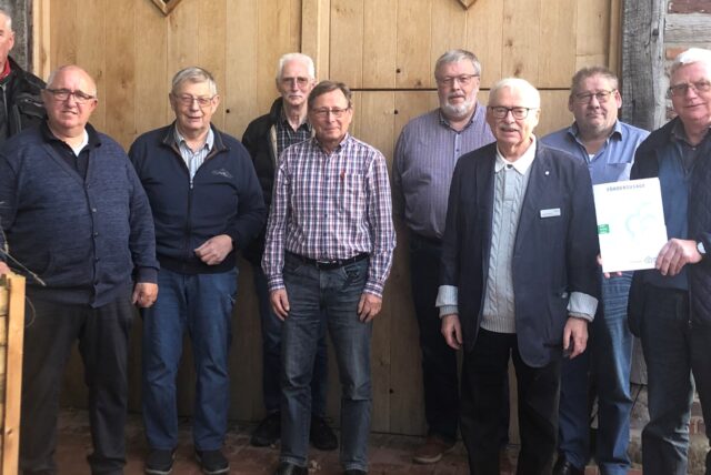 Die Archivgruppe des Heimatvereins im Lembecker Heimathof