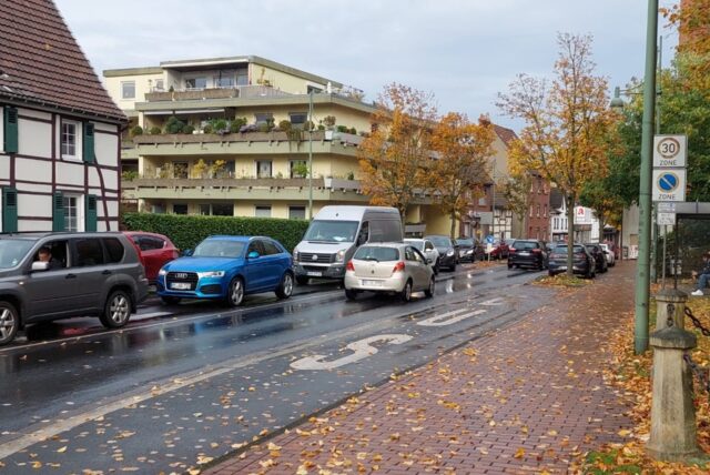 Die Hochstraße in der Waltroper Innenstadt.