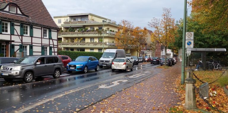 Die Hochstraße in der Waltroper Innenstadt.