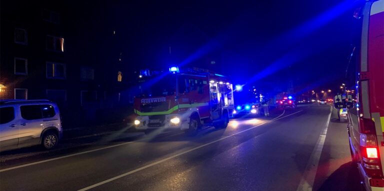 Die Feuerwehr rückte am Donnerstagabend nach Habinghorst aus.