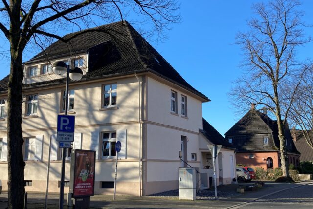 Auch dieses denkmalgeschützte Zechenhaus Brassertstraße 87 ist im Besitz der neuma und grundsaniert.