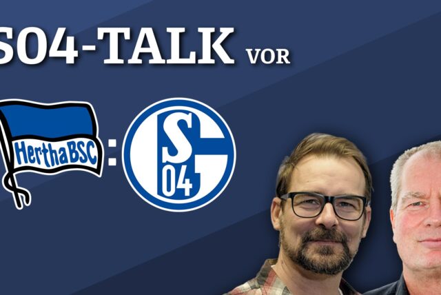 Schalke-Experte Norbert Neubaum und Schalke-Reporter René Preuß im Vodcast.