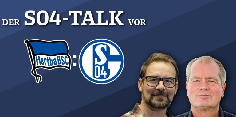 Schalke-Experte Norbert Neubaum und Schalke-Reporter René Preuß im Vodcast.