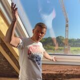 Dachfenster im zukünftigen Haus von Matti Ostwinkel