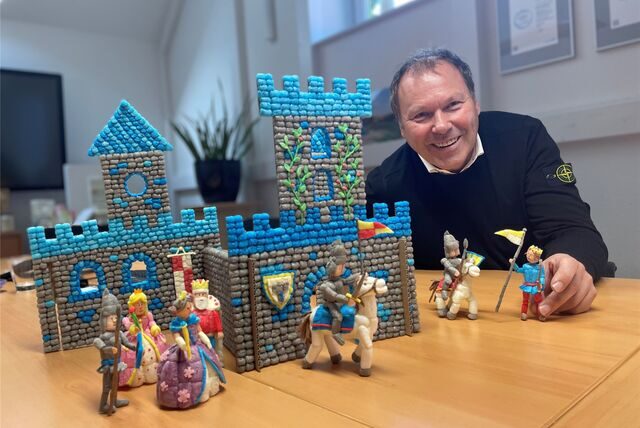 Hubert Loick mit Playmais