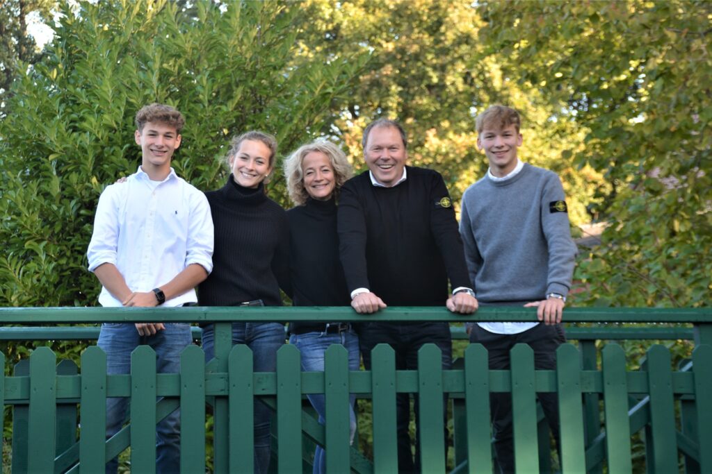 Hubert Loick mit Familie Hubert Loick mit Familie