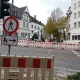 Straßensperrung auf dem Börster Weg