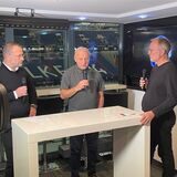 Christof Osigus, Rüdiger Abramczik und Jörg Seveneick beim Talk.