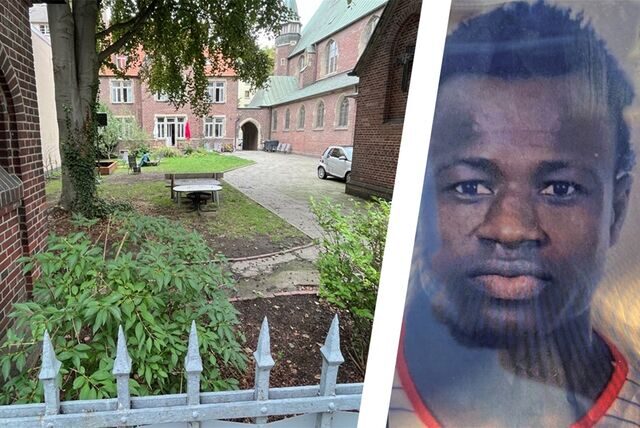 Der 16-jährige Mouhamed D. ist am 8. August in diesem Dortmunder Innenhof niedergeschossen worden. Er starb an seinen Verletzungen.