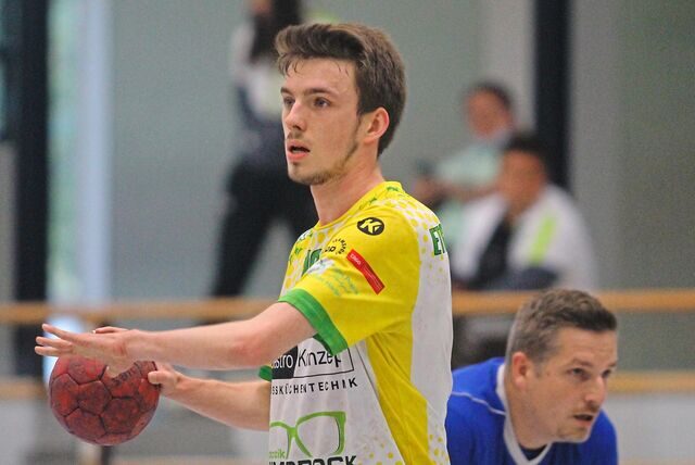 Nicolas Rathmer von der ETG Recklinghausen war im Kreispokalspiel erfolgreichster Werfer seines Teams.