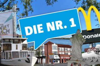 Von der ersten Fahrt der Möwe bis zum ersten Sunset Beach Festival, in unserer Serie „Die Nr.1“ stellen wir die Pioniere der Seestadt vor.