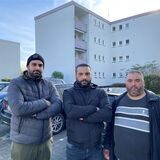 Ibrahim Moussa, Alsbih Mohsen und Abil Tamouh sind sauer: Seit Tagen können die Wohnungen am Sonnenschein nicht beheizt werden.