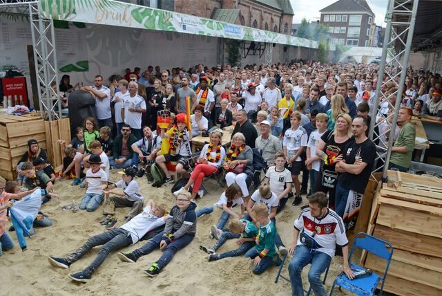Public Viewing in Dorsten bei der WM 2018