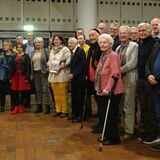 Gruppenbild mit den Autoren des Heimatkalenders