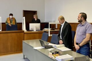 Sascha Krolzig im Gerichtssaal