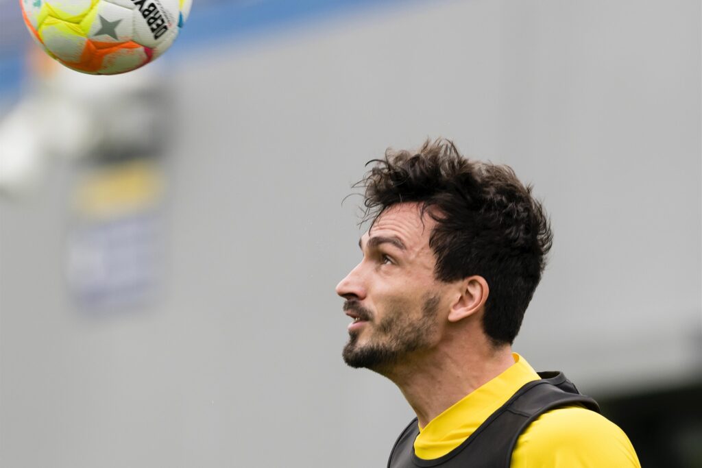 Das erste BVB-Training in Singapur.