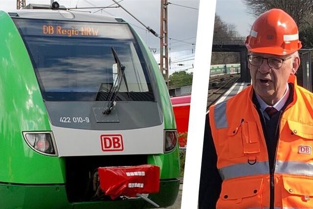Der NRW-Chef der Deutschen Bahn, Werner Lübberink