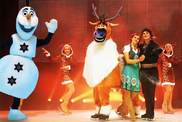 Die Eiskönigin als Eislaufshow in Recklinghausen