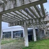 Die ehemalige Hauptschule an der Kampstraße in Marl ist zu sehen.