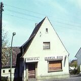 Ein historisches Foto der Kneipe Waldeck in Waltrop.