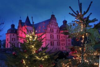 Die diesjährige Weihnachtsflair auf dem Schloss Bodelschwingh endete. Die hohen Besucherzahlen hatten zwischenzeitlich zu einem Personenstau auf dem Gelände geführt.