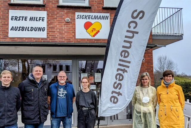 Teststellen-Team von Sickelmann