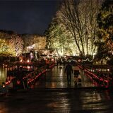 Der „phantastische Lichter-Weihnachtsmarkt“ im Fredenbaumpark kommt bisher gut bei den Besuchern an, so die Veranstalter.