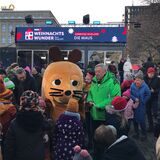 Aus diesem Glashaus auf dem Hansaplatz sendeten die WDR2-Moderatoren und -Moderatorinnen fünf Tage lang live.