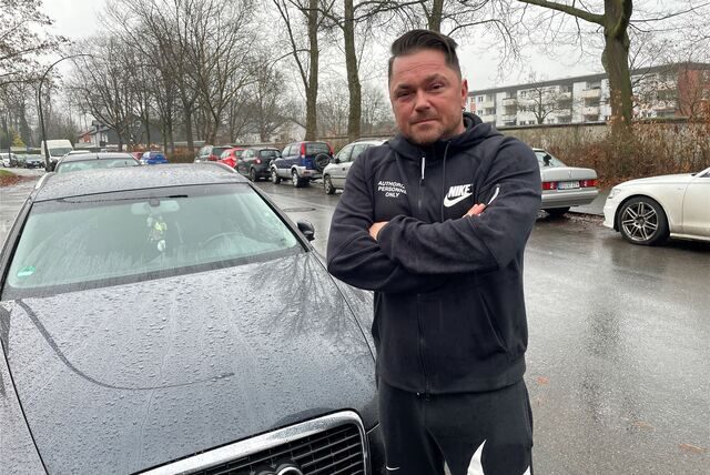 Klaudiusz Kapicas Auto wurde Anfang Dezember demoliert.