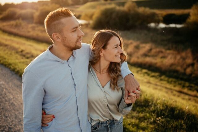 Chiara und Sebastian wollen die Dorstener Traumhochzeit 2023 gewinnen.