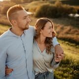 Chiara und Sebastian wollen die Dorstener Traumhochzeit 2023 gewinnen.