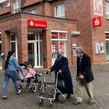 Die Filiale der Sparkasse am Süder Markt in Herten.