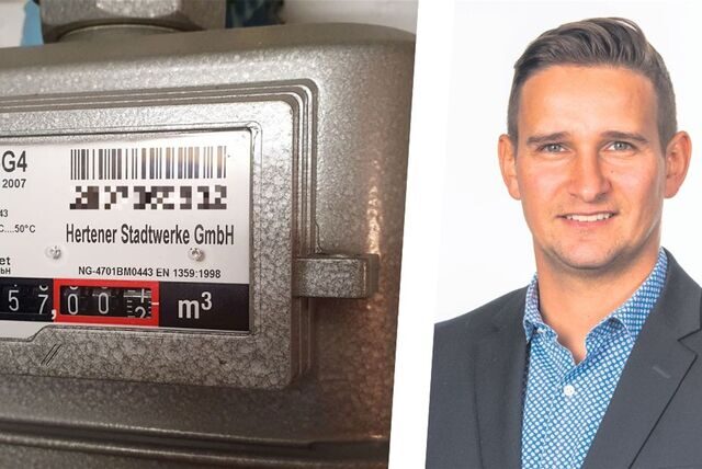 Patrick Scheffner, Vertriebsleiter bei den Hertener Stadtwerken
