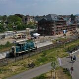 Bahnhof von oben.