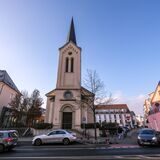 Ansicht der Gustav-Adolf-Kirche an der Herner Straße in Recklinghausen