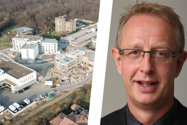 Bezirksstellenleiter Dr. Eckhard Kampe begrüßt den Umzug zum EvK Castrop-Rauxel.