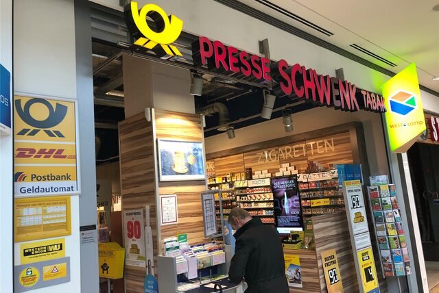 Die Post-Agentur in den Mercaden
