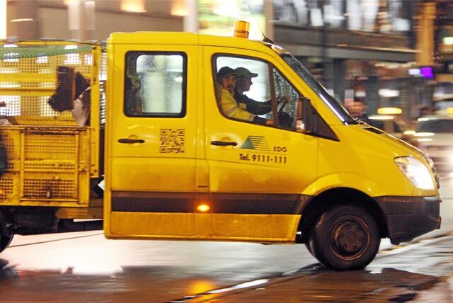 Die EDG ist in der Innenstadt schon vor Mitternacht im Einsatz. (Archiv)