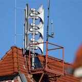 Eine Sirenenanlage auf einem Hausdach: Das ist auch das Ziel in Pöppinghausen. Aber es wird noch ein bisschen dauern, sagt die Stadt.