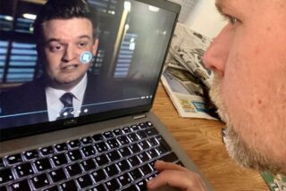 Michael Breilmann in der Tagesschau