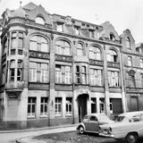 Blick von hinten auf das ehemalige Stammhaus der Recklinghäuser Zeitung.