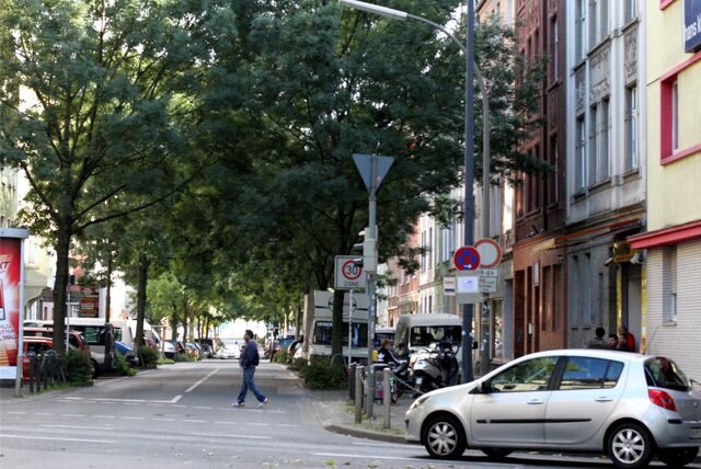 Die Schleswiger Straße in Dortmund