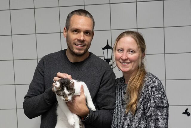 Noel und Marina Hinz führen gemeinsam den Tierschutzverein Dorsten.