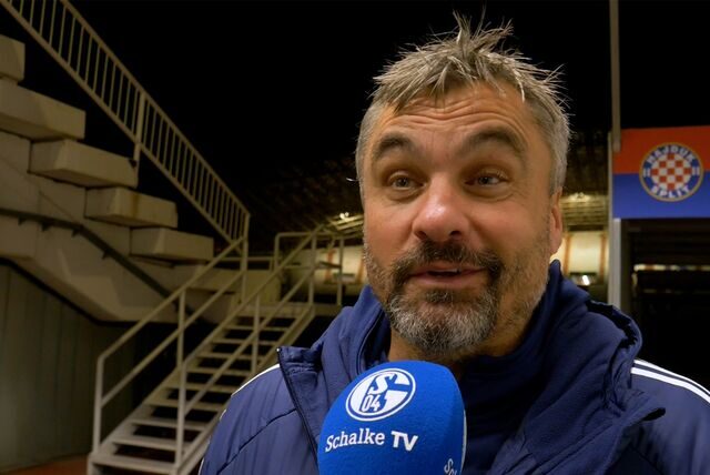 Thomas Reis beim Interview.