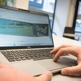 Die Hompage der Stadt Datteln ist auf einem Laptop zu sehen.