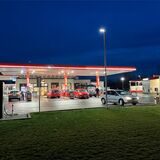Die Tankstelle an der Selmer Straße in Lüdinghausen ist am Montagmorgen fast überfallen worden.