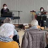 Die beiden Musiktherapeutinnen Dr. Barbara Keller und Cornelia Klären