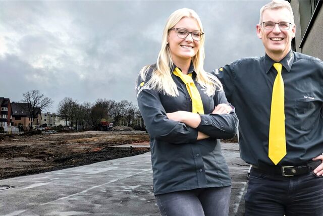 Ralf Honsel und Tochter Juli betreiben ab März fünf Edeka-Märkte in Dorsten