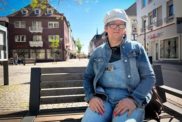 Lena Marie auf dem Dorstener Marktplatz