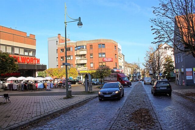Die Hochstraße in Waltrop.